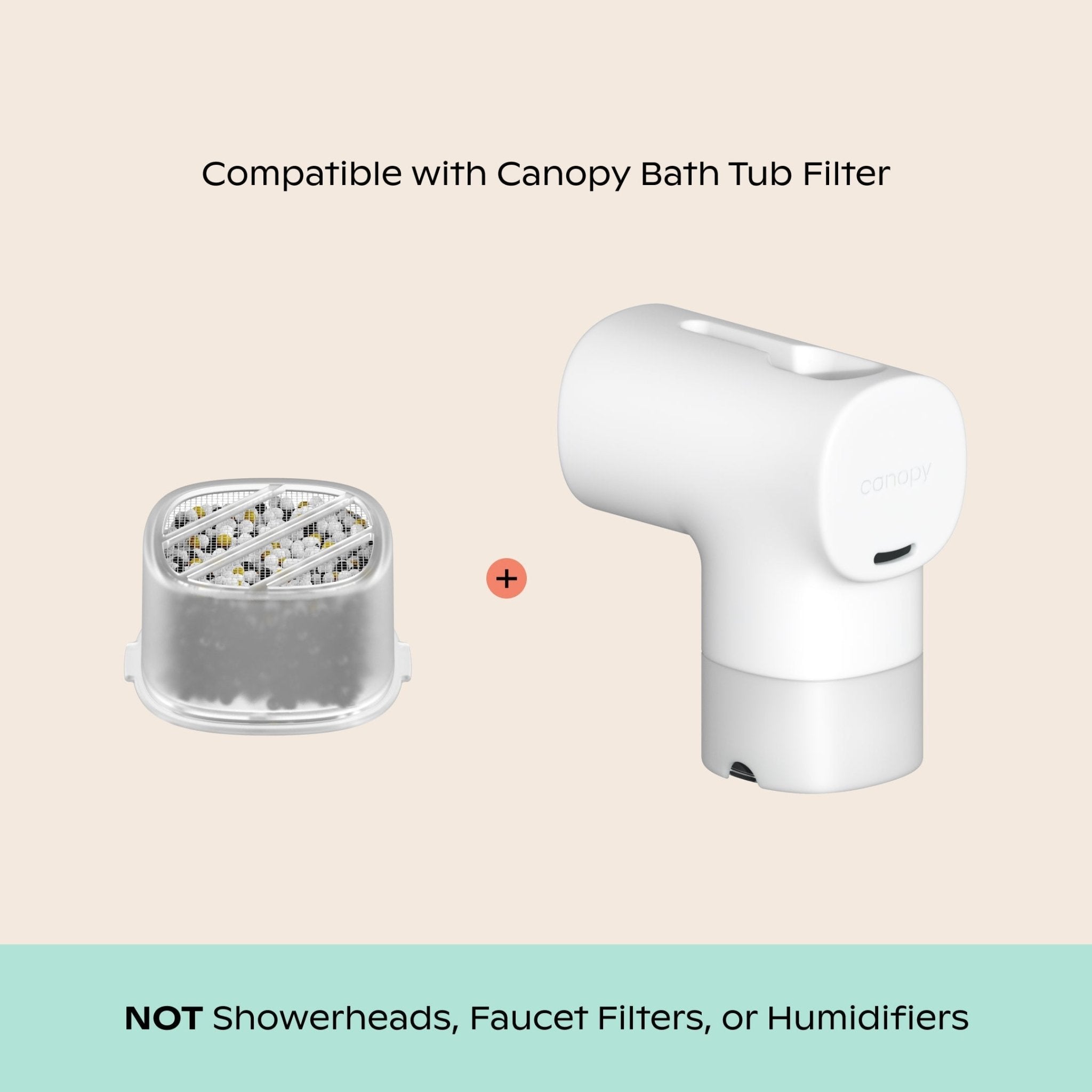 Canopy Bath Tub Filter Cartridge