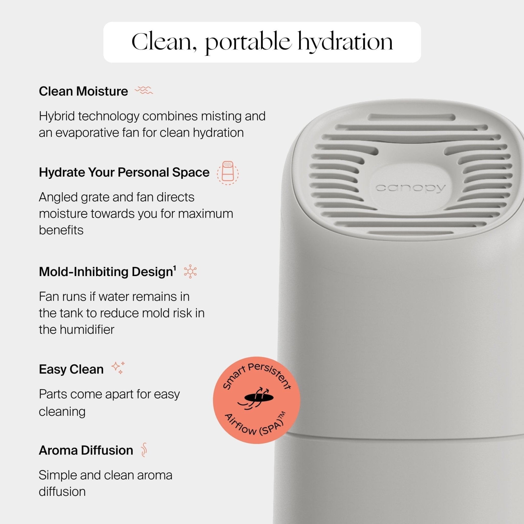 Canopy Portable Humidifier