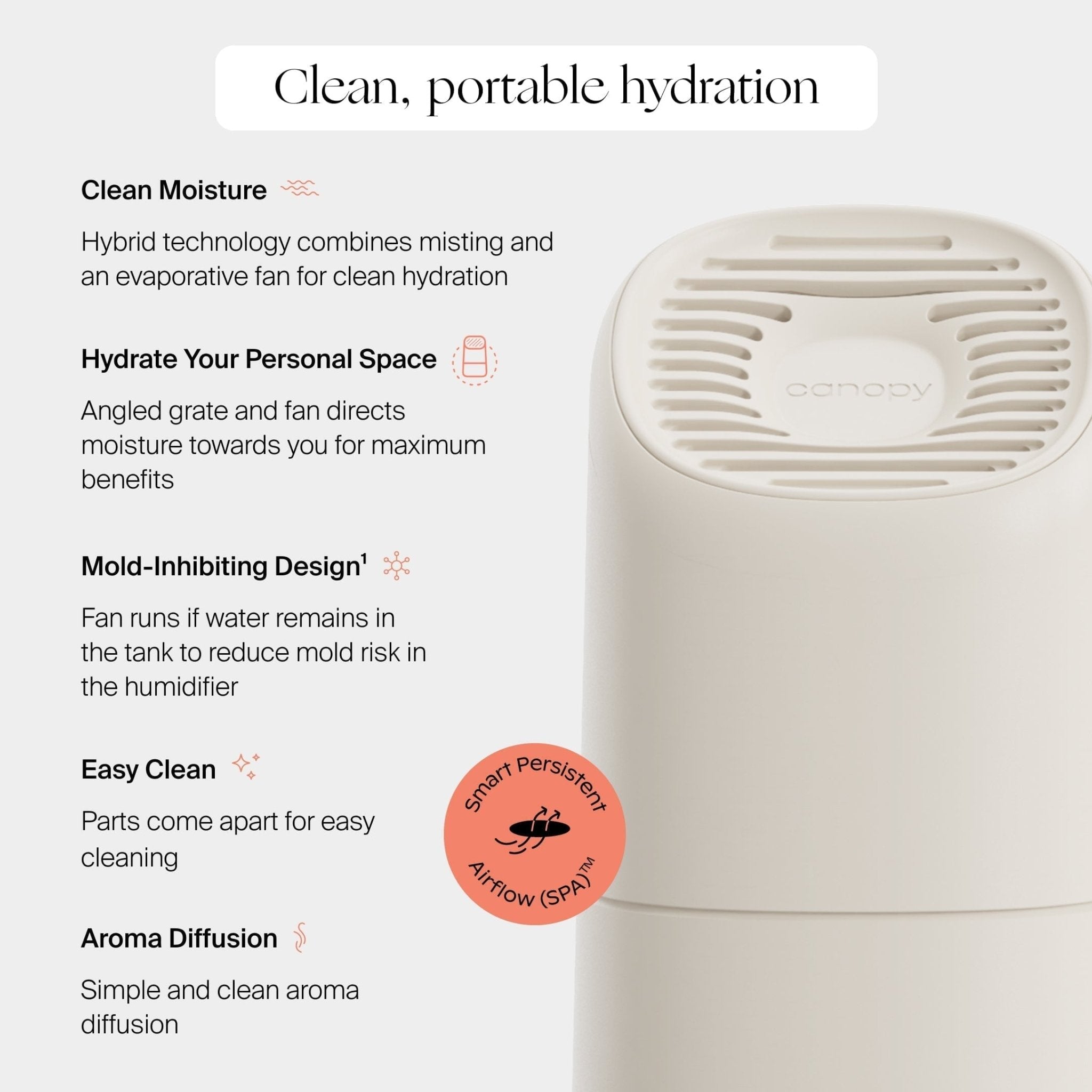 Canopy Portable Humidifier