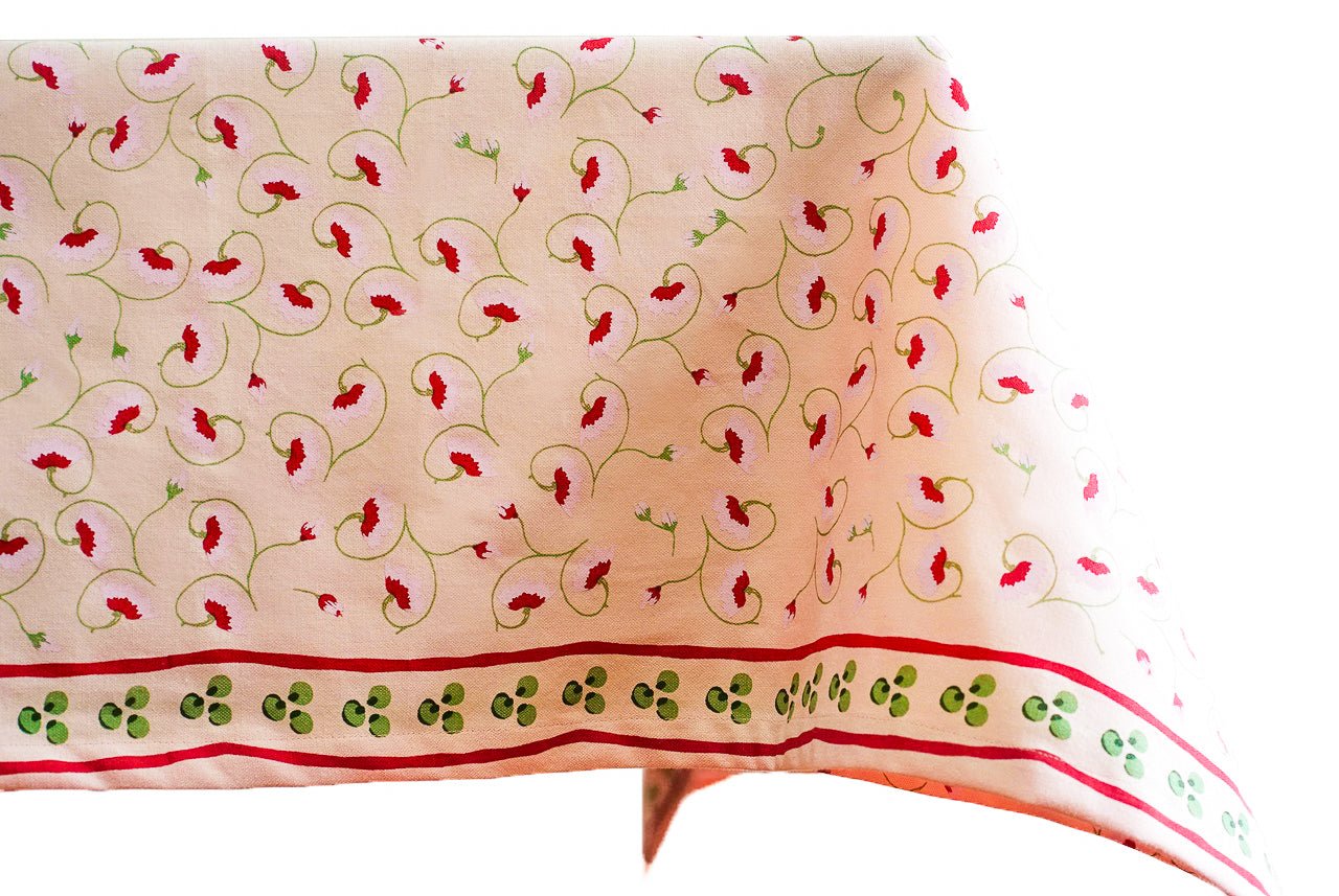 Casa Stilo La Leccia Tablecloth Light Pink