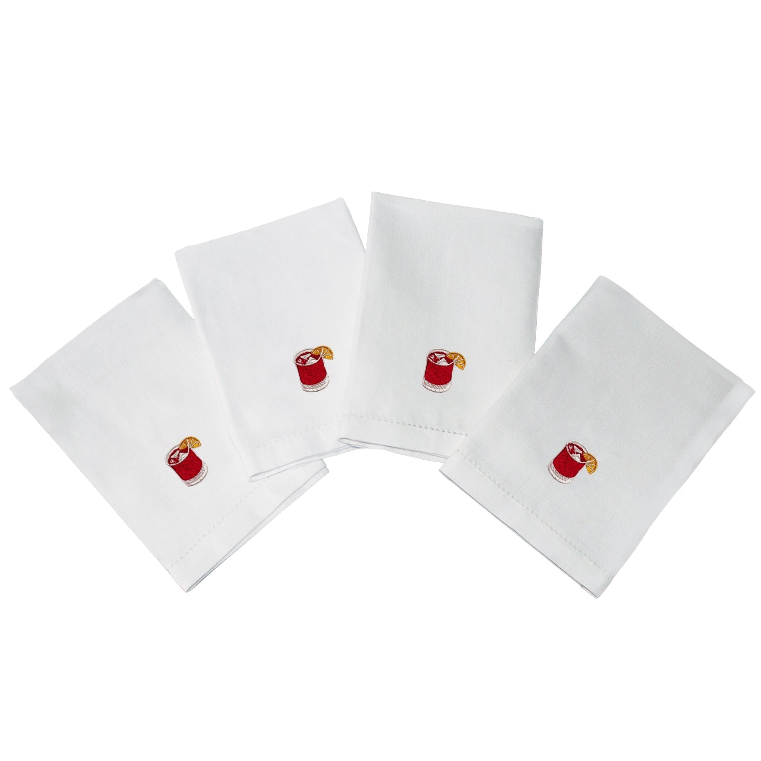 Casa Stilo 'Negroni' Dinner Napkins (Set of 4)