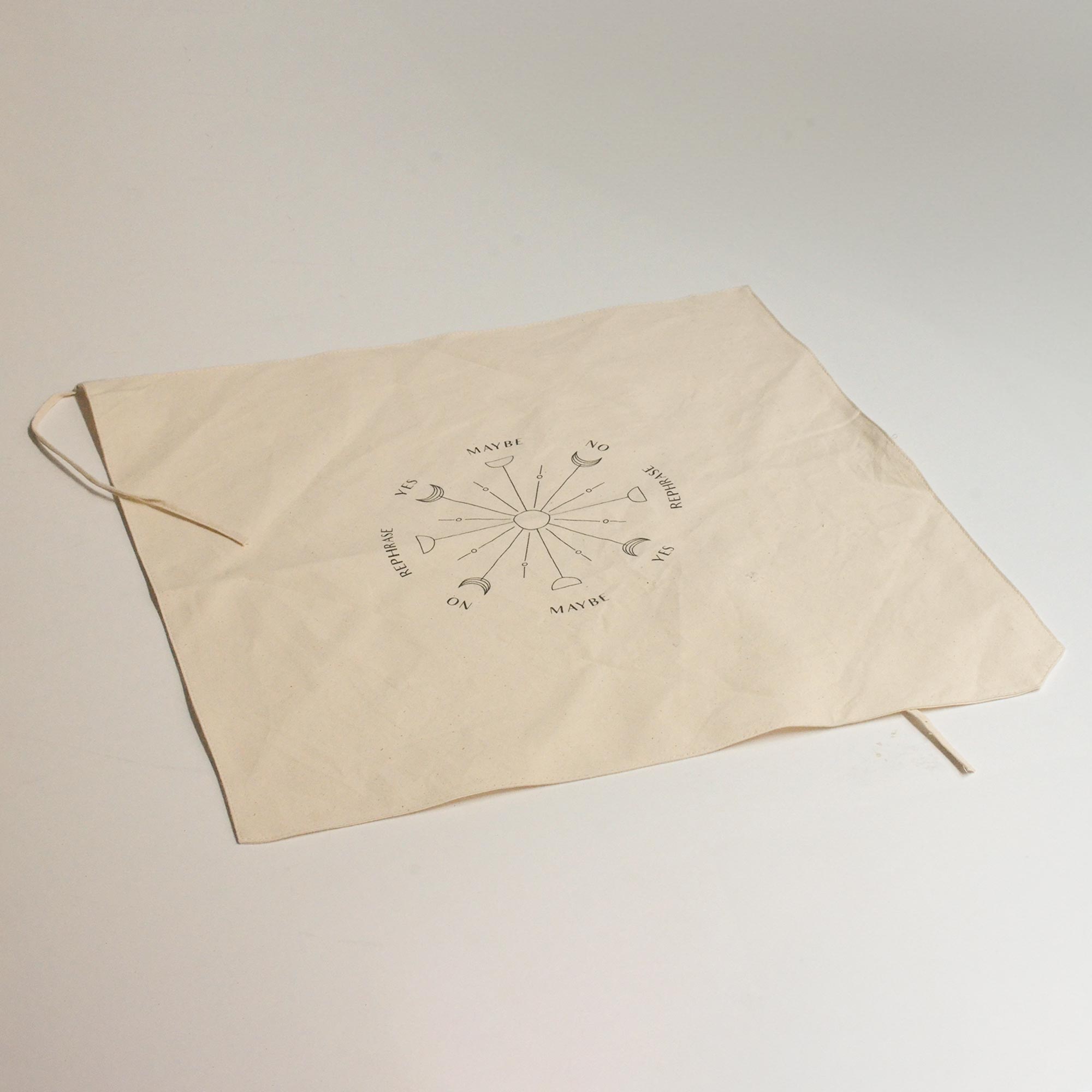 CEDAR AND MYRRH Crystal Pendulum Divination Kit with Canvas Board Bag