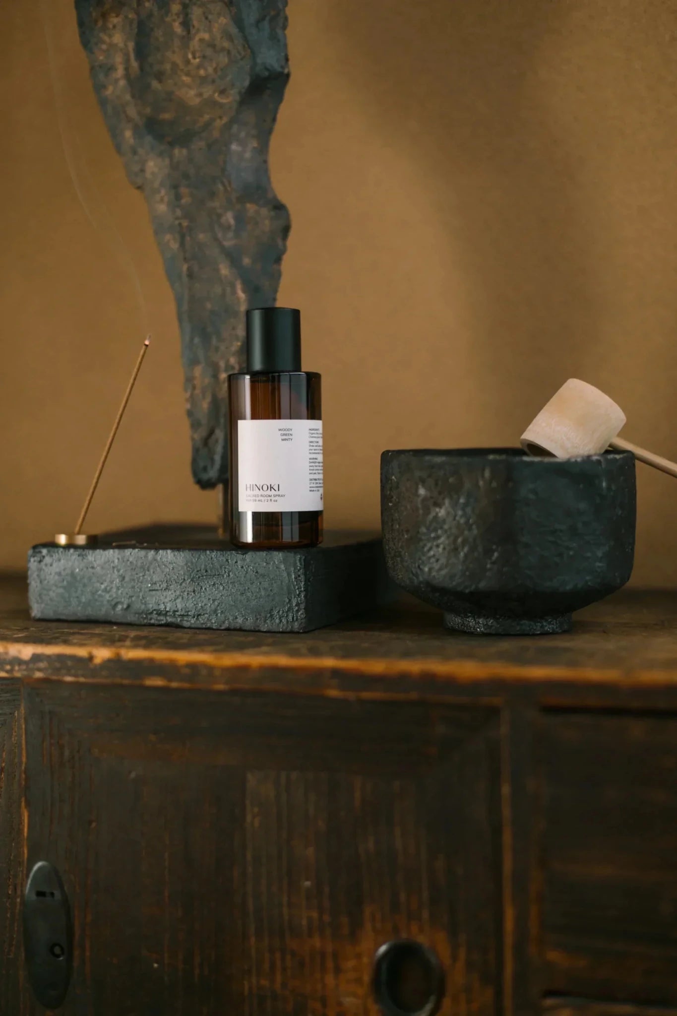CEDAR AND MYRRH Deep Breath Wellness Room Spray – Zesty · Woody · Earthy
