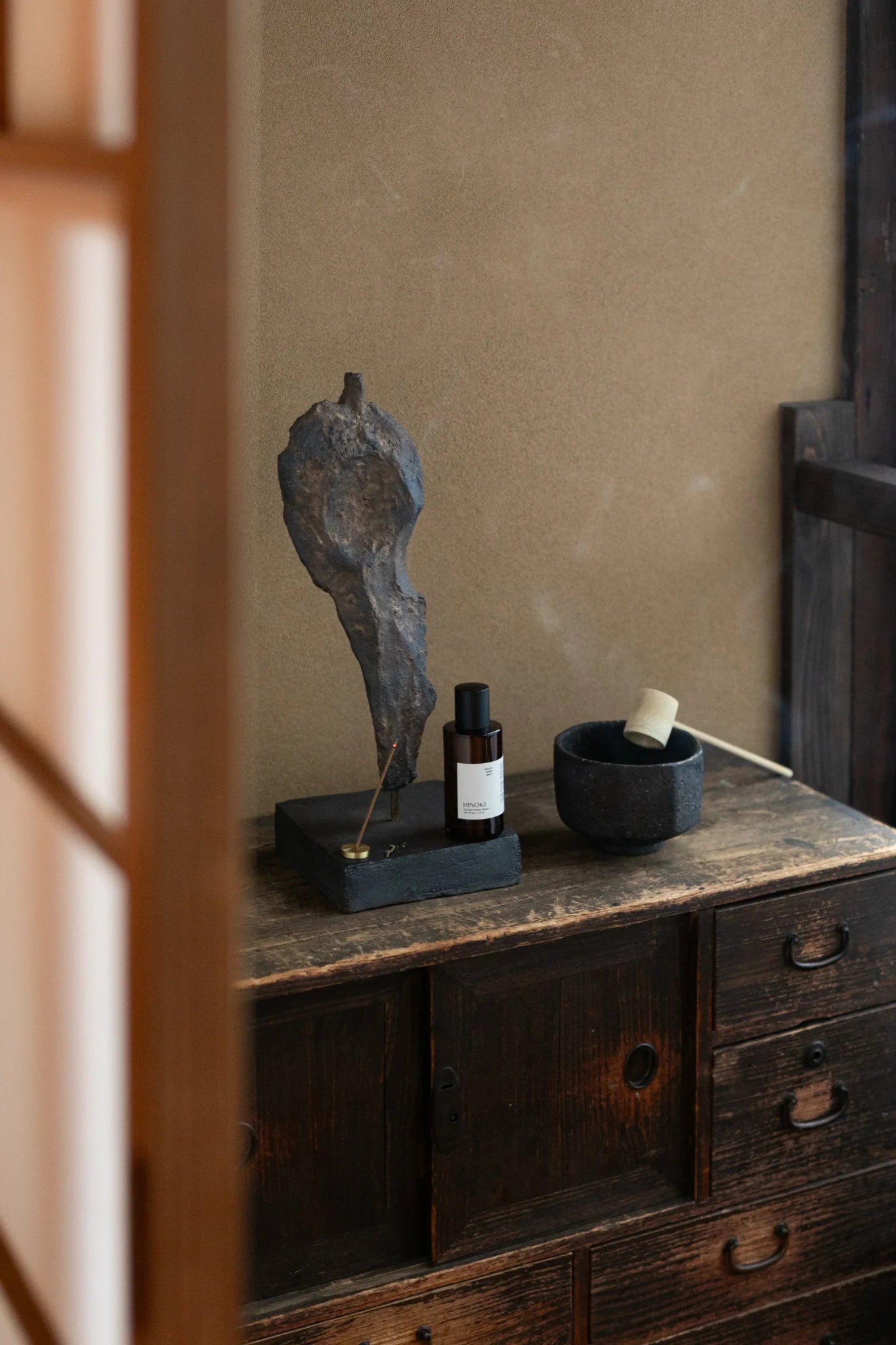 CEDAR AND MYRRH Palo Santo Sacred Room Spray – Clearing & Centering