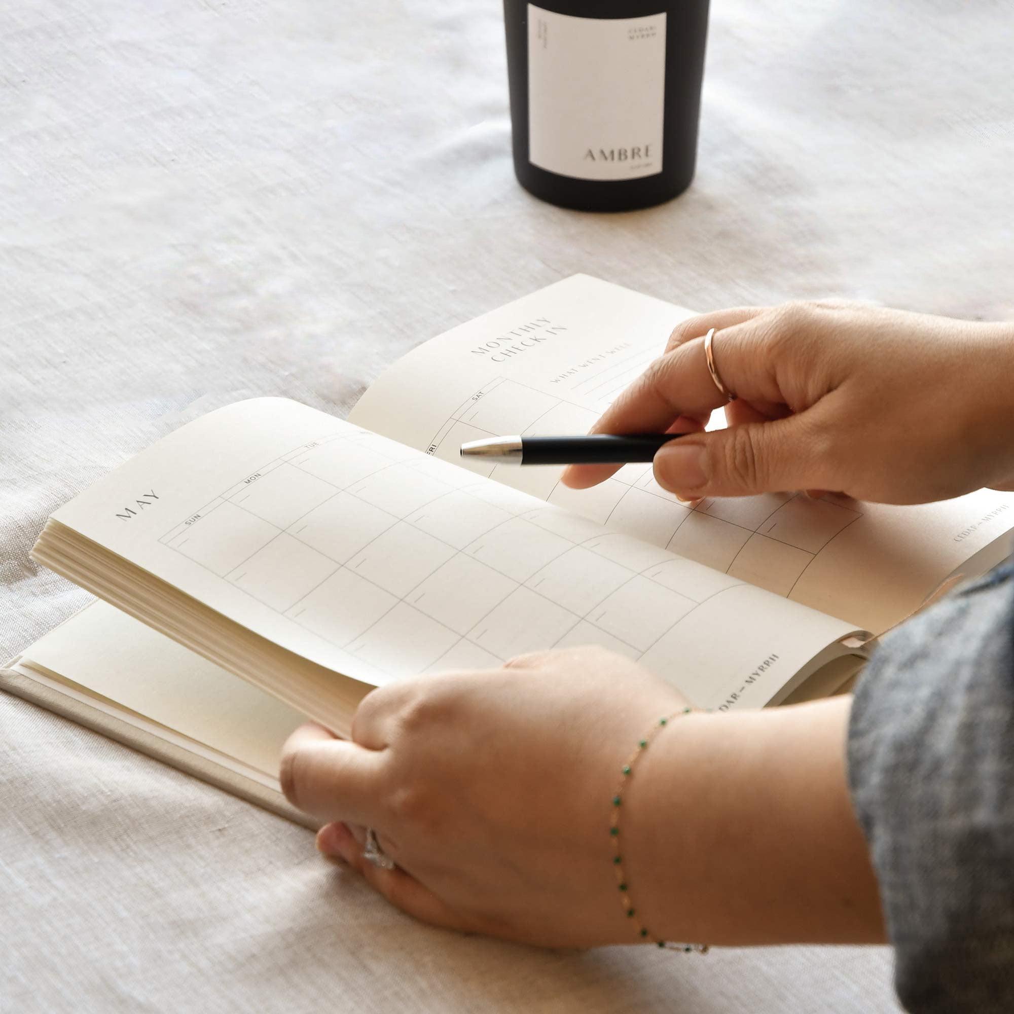 CEDAR AND MYRRH Wellness Journal