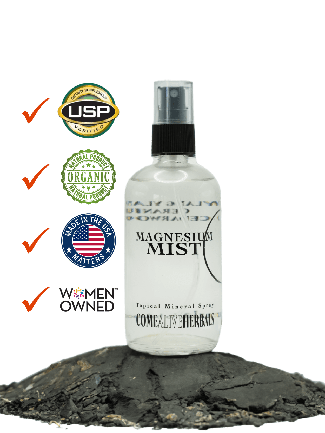 Come Alive Herbals Magnesium Mist