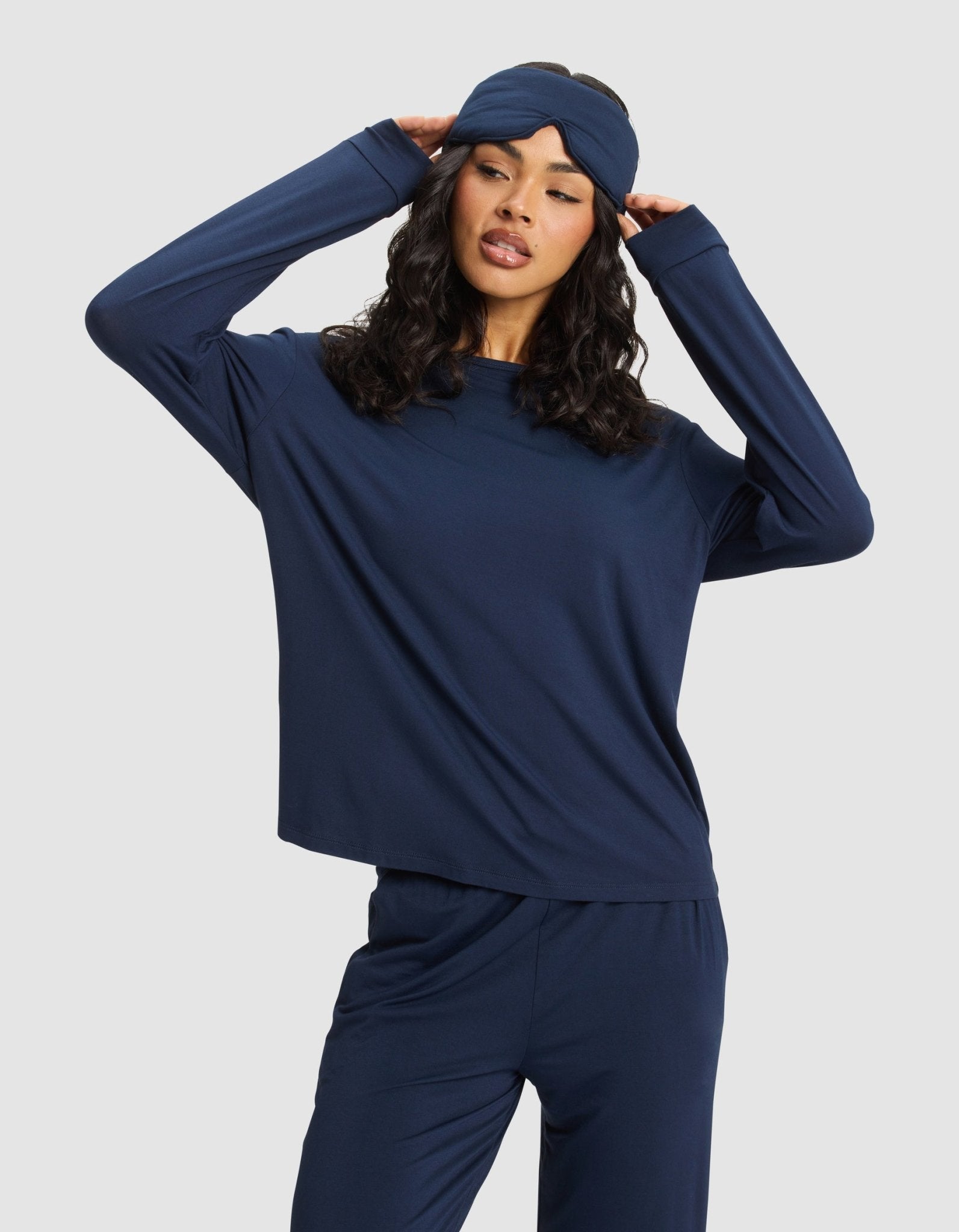 Cozy Earth Bamboo Stretch - Knit Sleep Mask