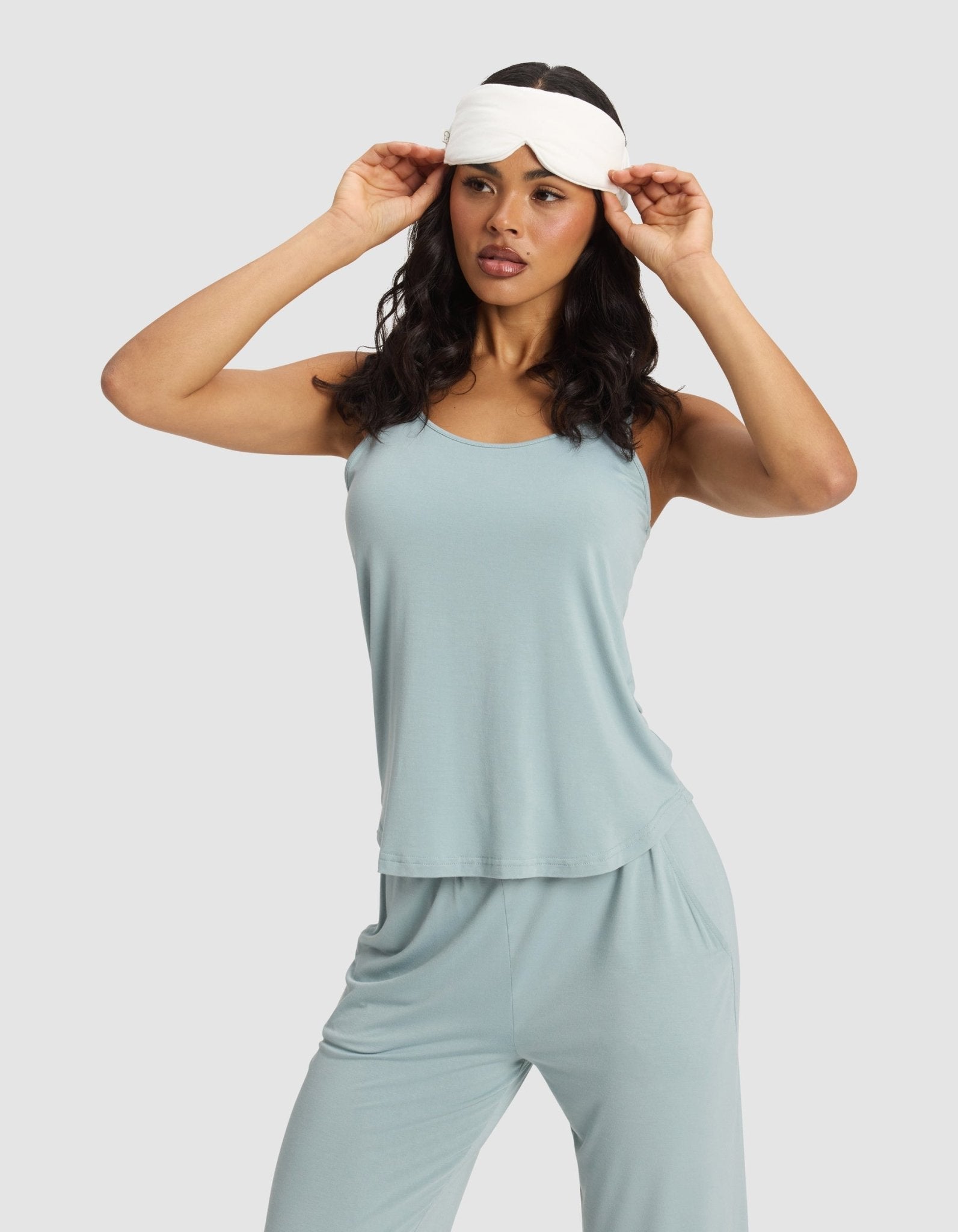 Cozy Earth Bamboo Stretch - Knit Sleep Mask