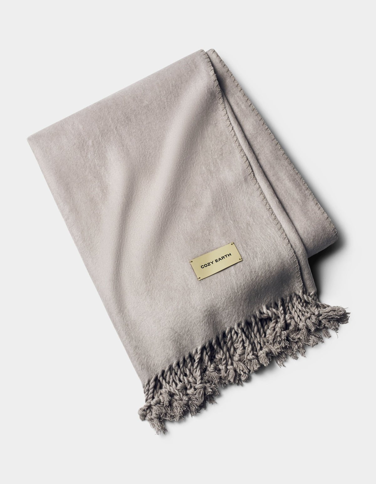 Cozy Earth Bamboo Tassel Throw