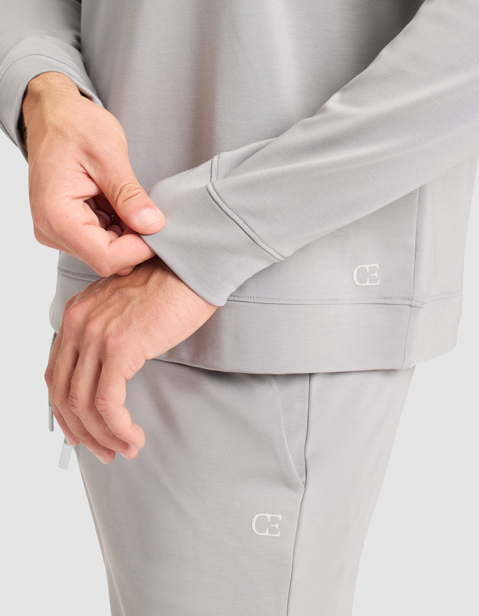 Cozy Earth Men's Brushed Bamboo Jogger Set