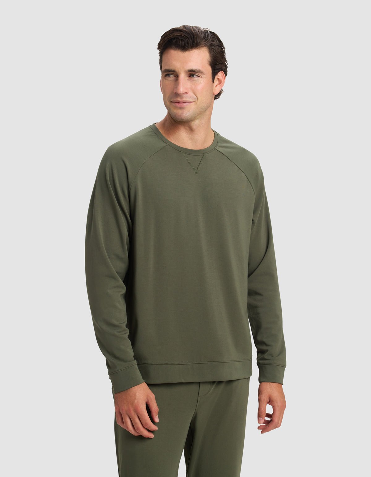 Cozy Earth Men's Brushed Bamboo Jogger Set