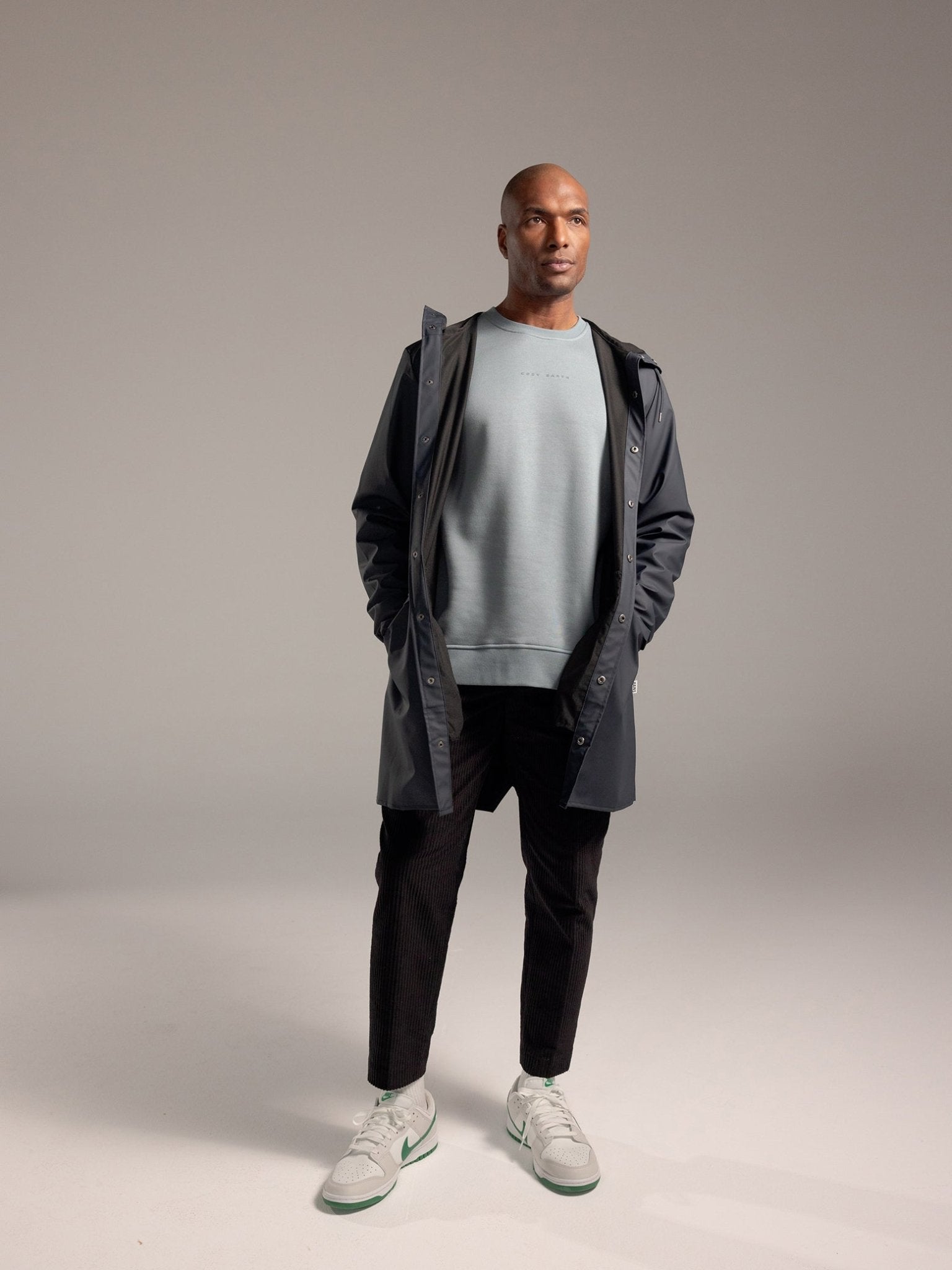 Cozy Earth Men's CityScape Crewneck