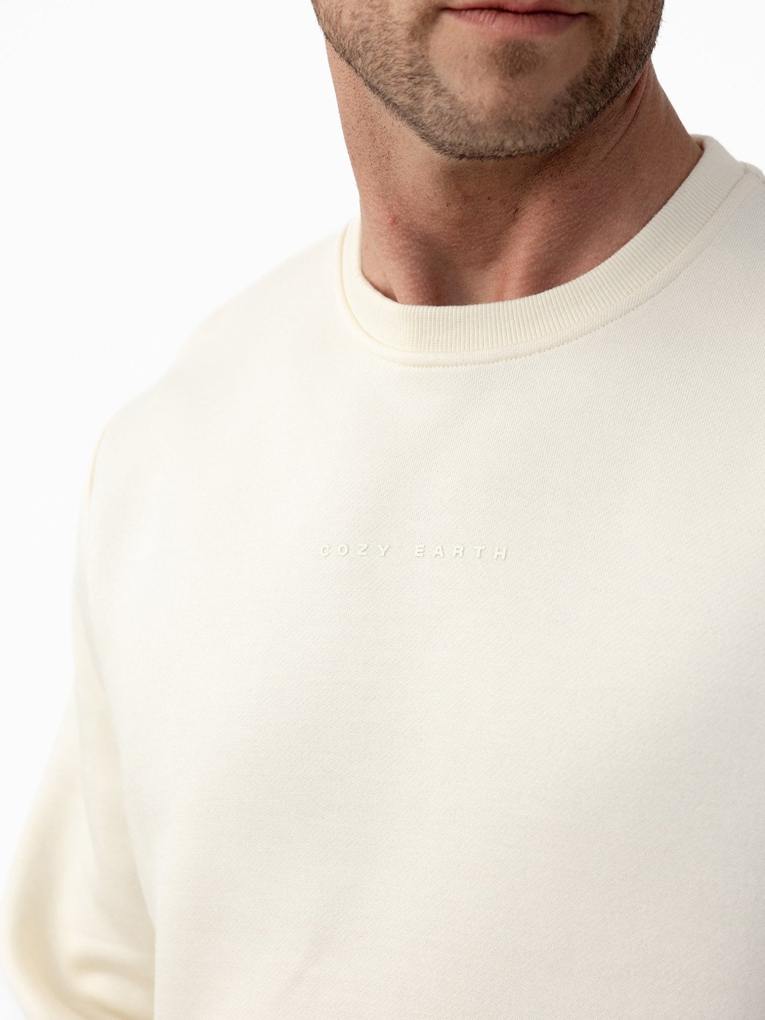 Cozy Earth Men's CityScape Crewneck