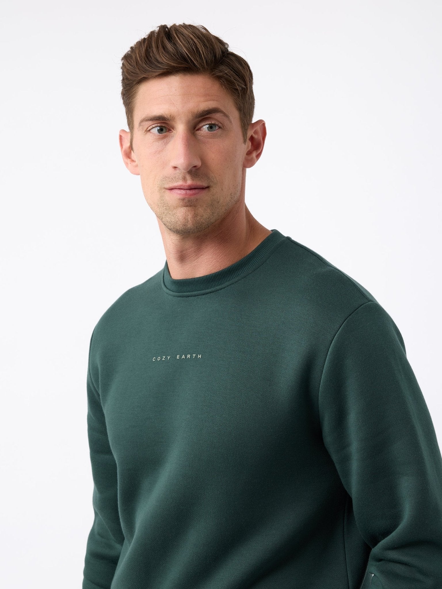 Cozy Earth Men's CityScape Crewneck