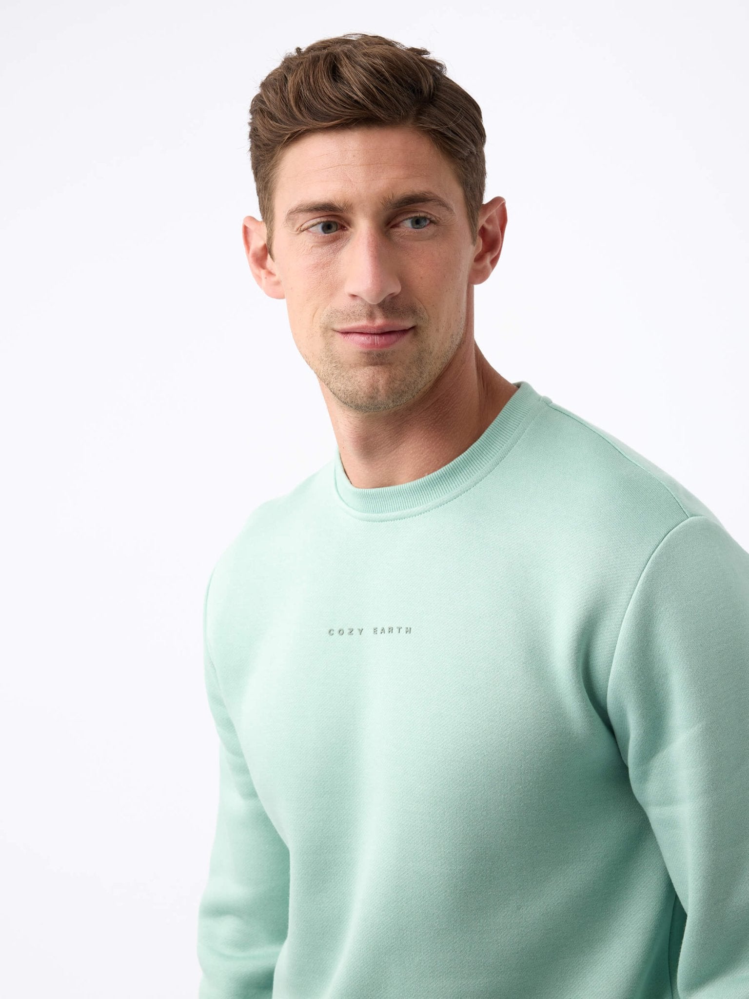 Cozy Earth Men's CityScape Crewneck - Last Chance