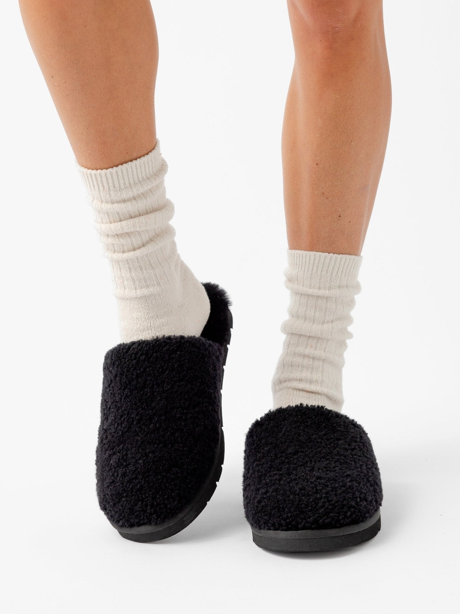 Cozy Earth Puffy Sheep Slippers