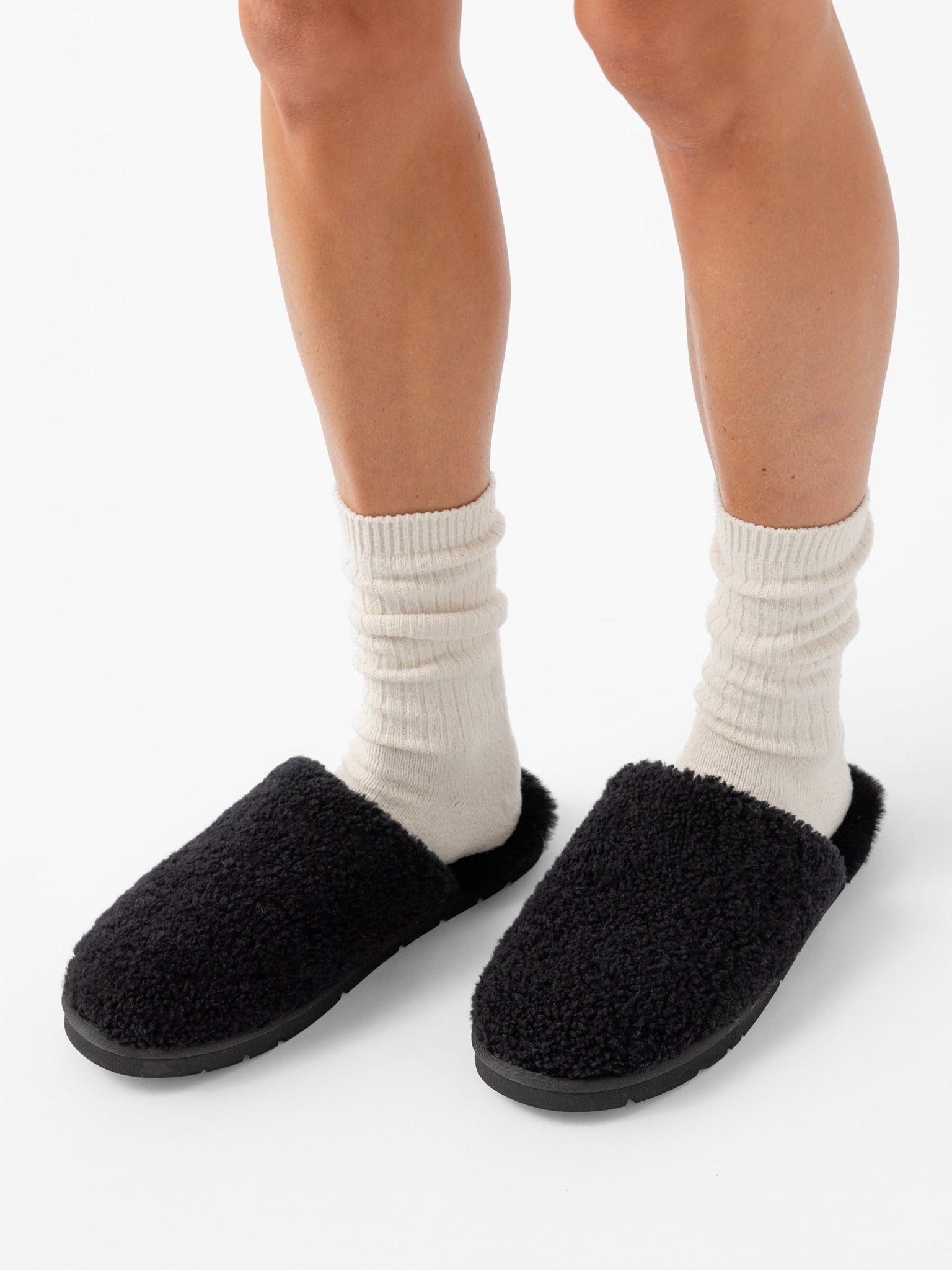 Cozy Earth Puffy Sheep Slippers