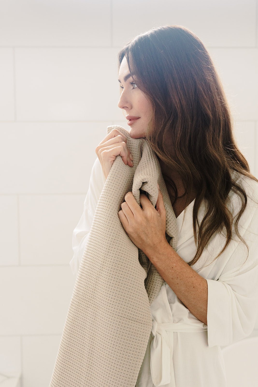 Cozy Earth Waffle Bath Sheets