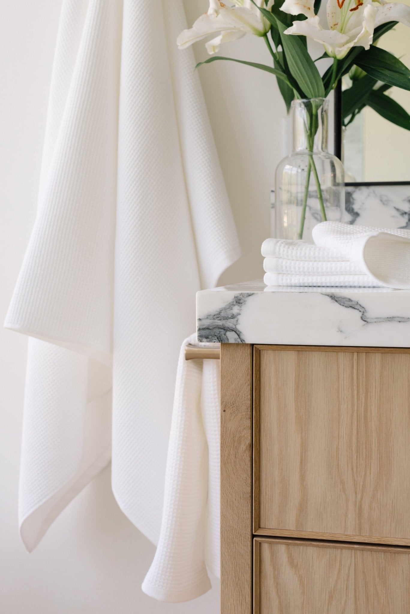 Cozy Earth Waffle Bath Sheets