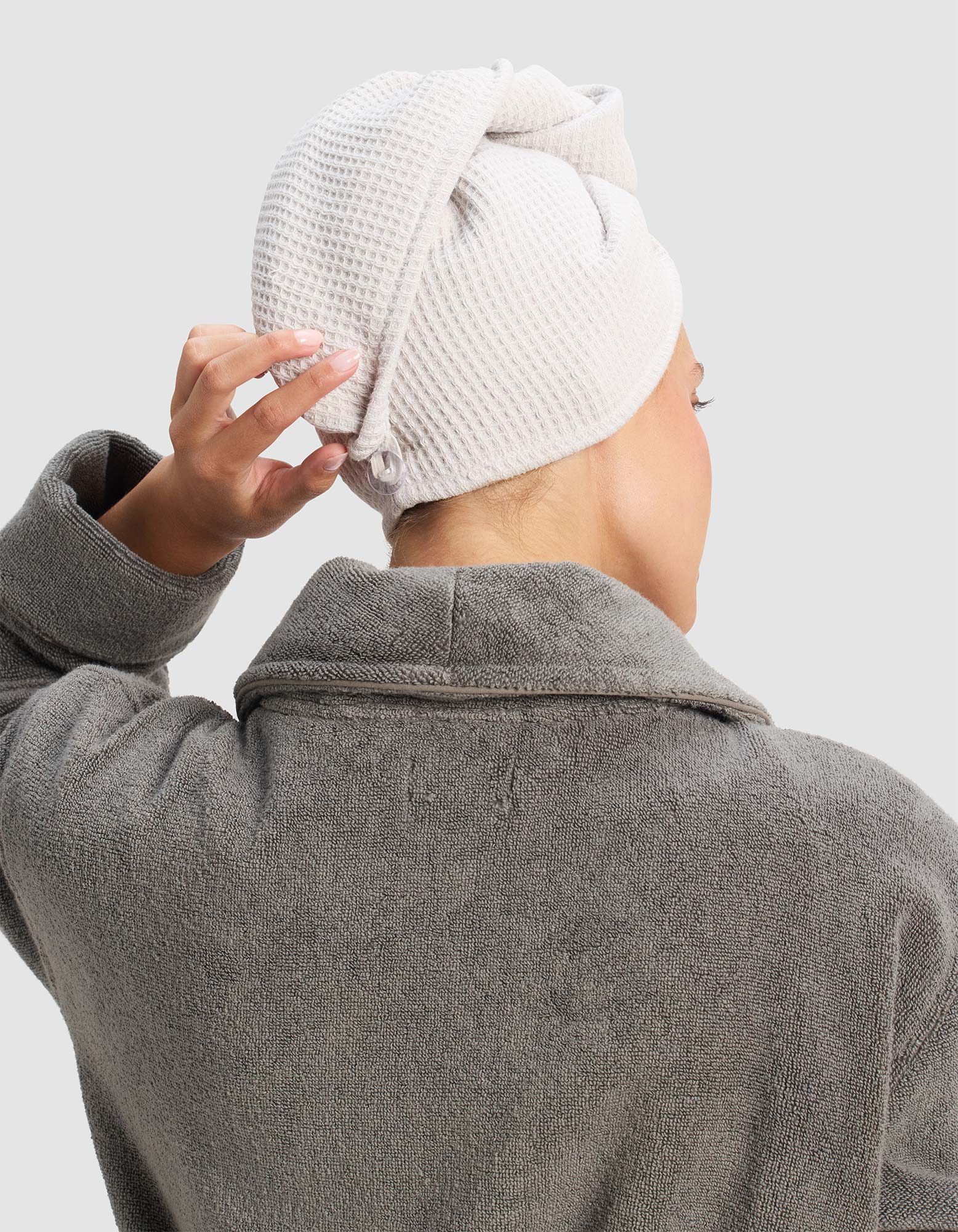 Cozy Earth Waffle Hair Towel