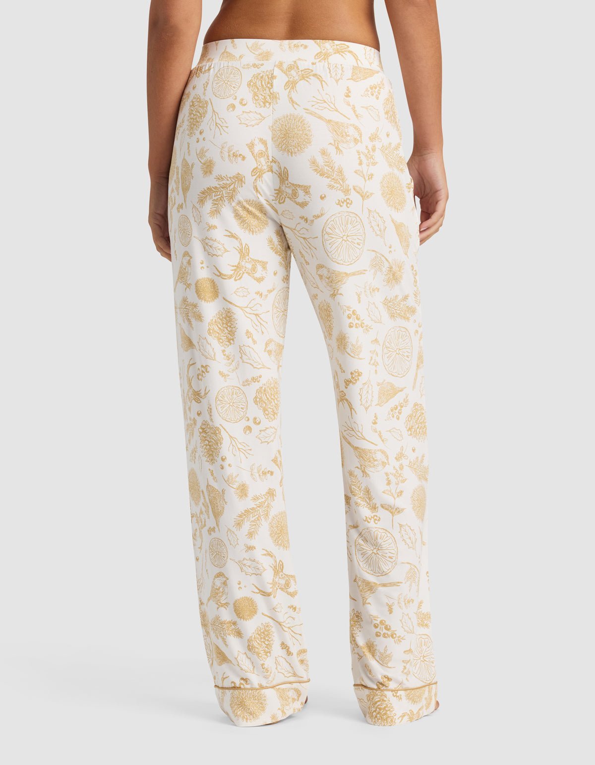 Cozy Earth Women's Bamboo Stretch - Knit Short Sleeve & Pant Pajama Set