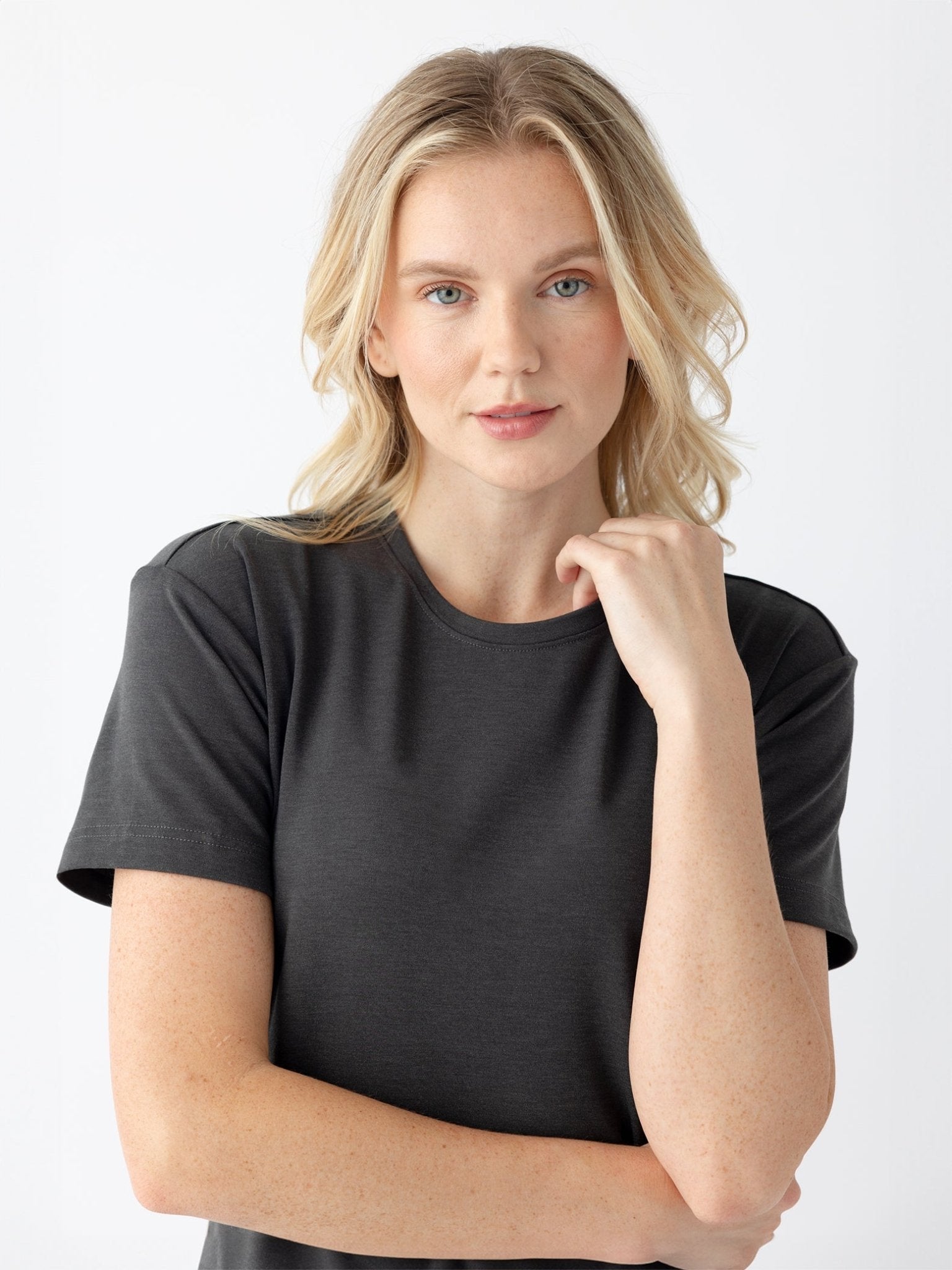 Cozy Earth Women's Brushed Bamboo Midi Dress