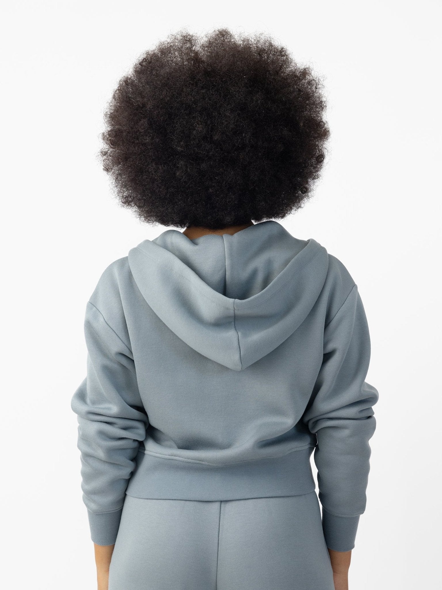 Cozy Earth Women's CityScape Cropped Full Zip