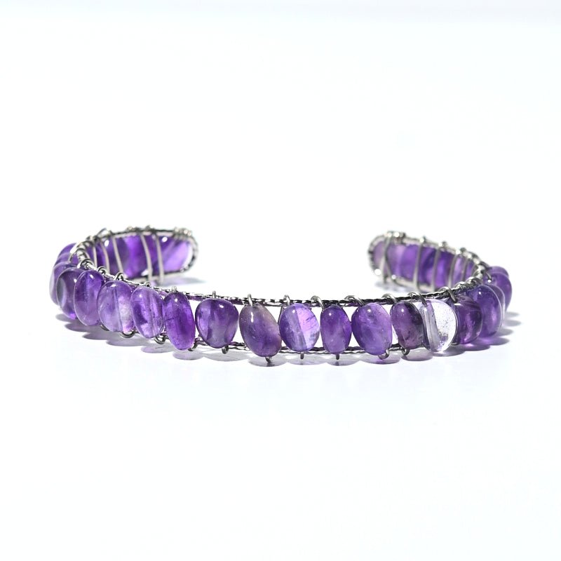 CRYSTALS.COM Amethyst Bangle