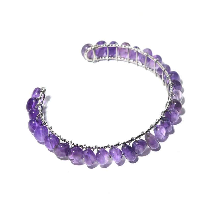 CRYSTALS.COM Amethyst Bangle