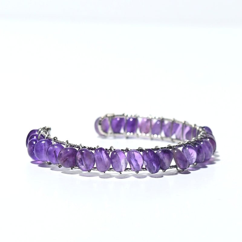 CRYSTALS.COM Amethyst Bangle