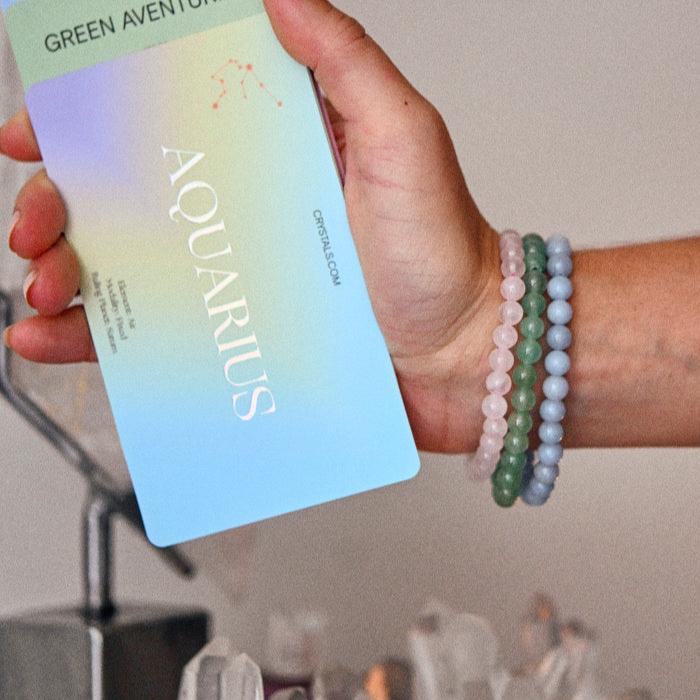 CRYSTALS.COM Aquarius Bracelet Trio