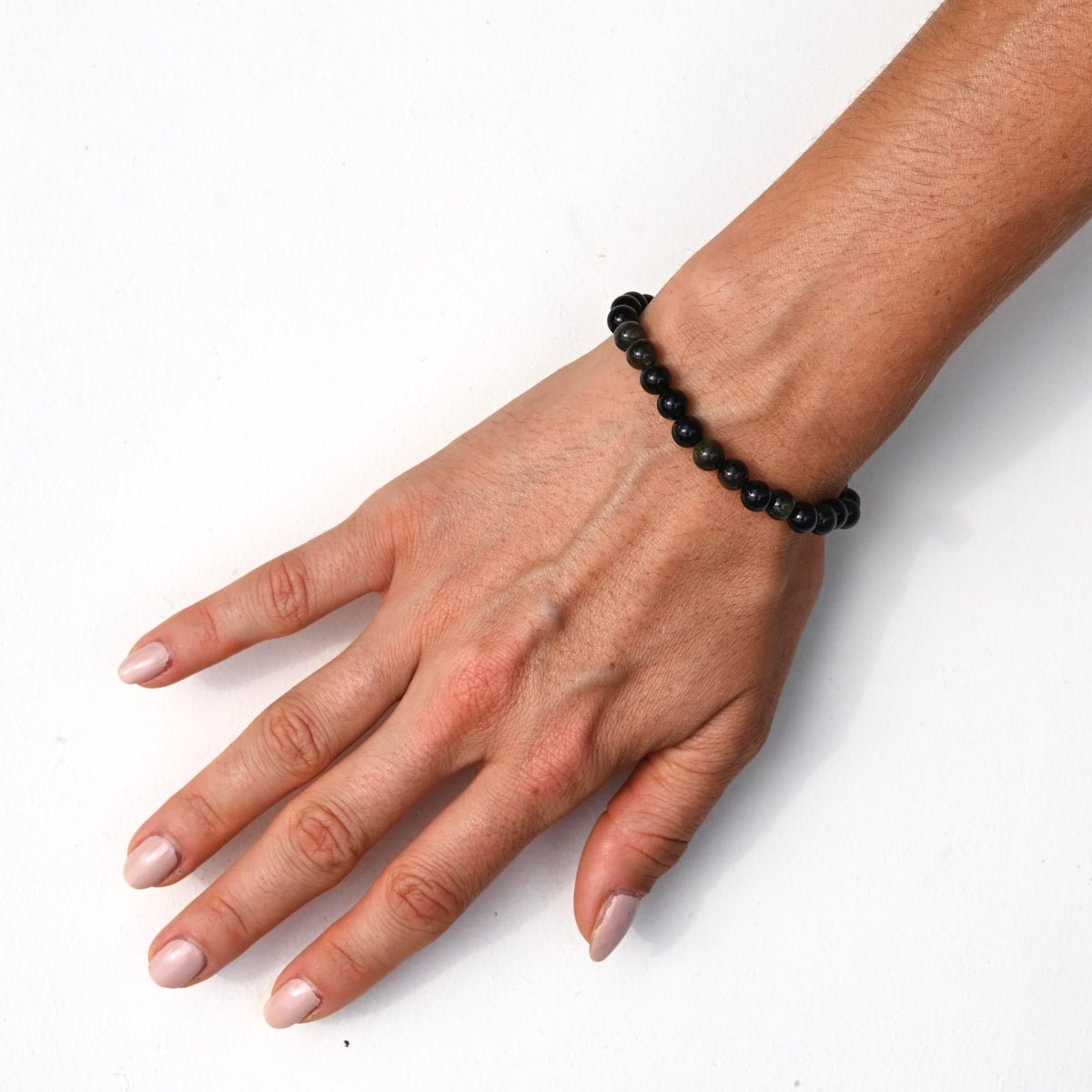 CRYSTALS.COM Black Obsidian Bracelet - PROTECT