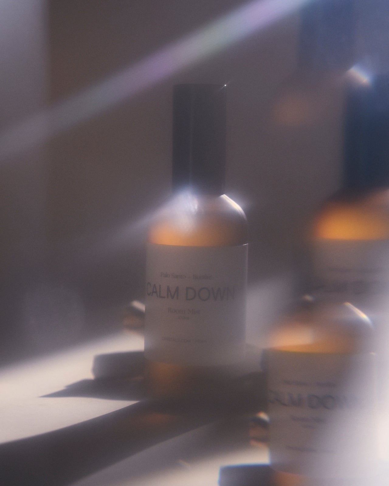 CRYSTALS.COM CALM DOWN Duo — Candle & Room Mist