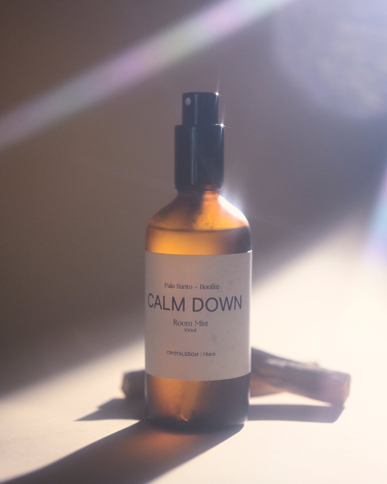 CRYSTALS.COM CALM DOWN Duo — Candle & Room Mist