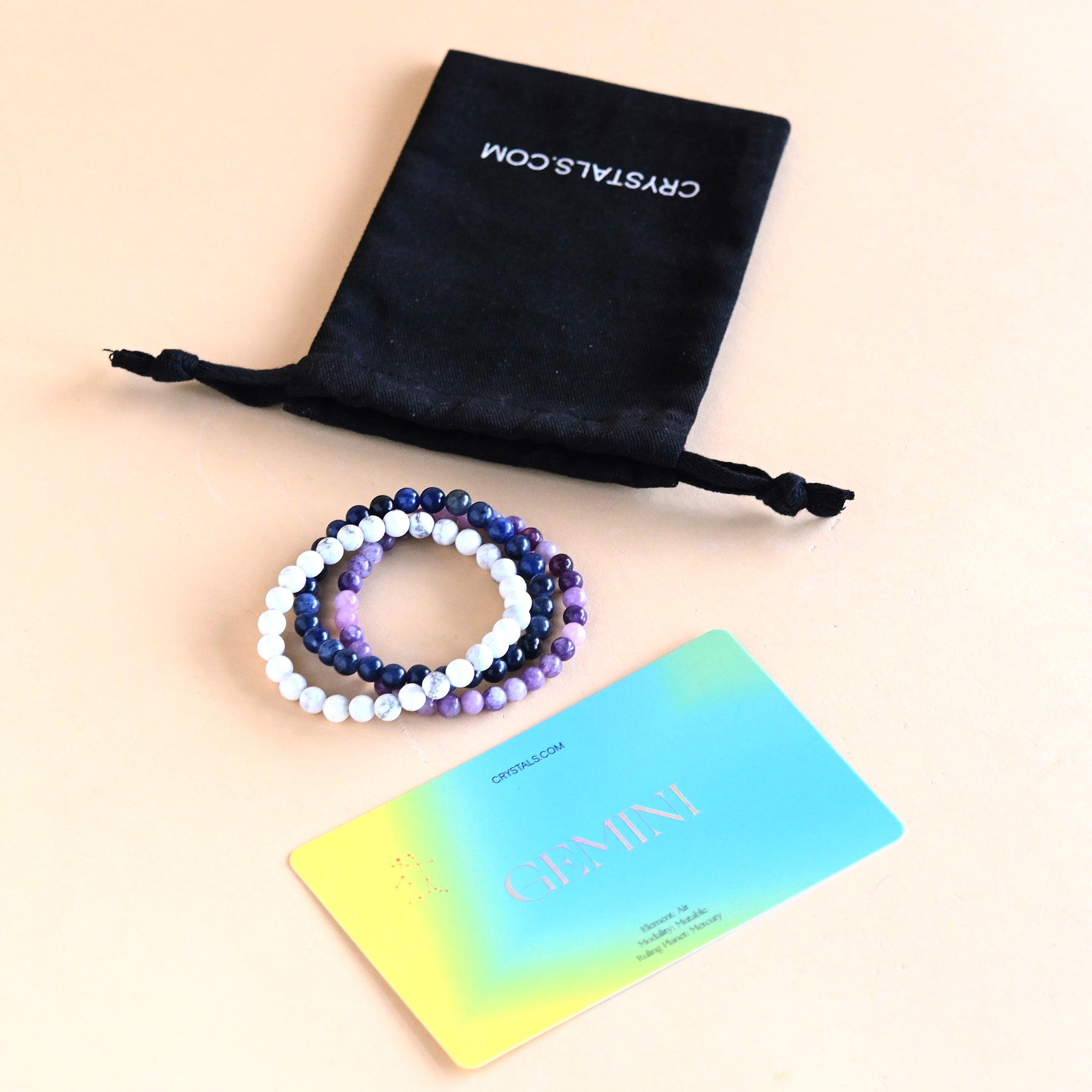 CRYSTALS.COM Gemini Bracelet Trio