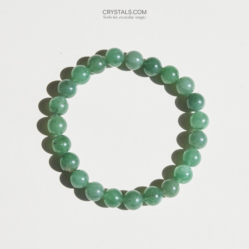 CRYSTALS.COM Green Aventurine Bracelet - LUCK