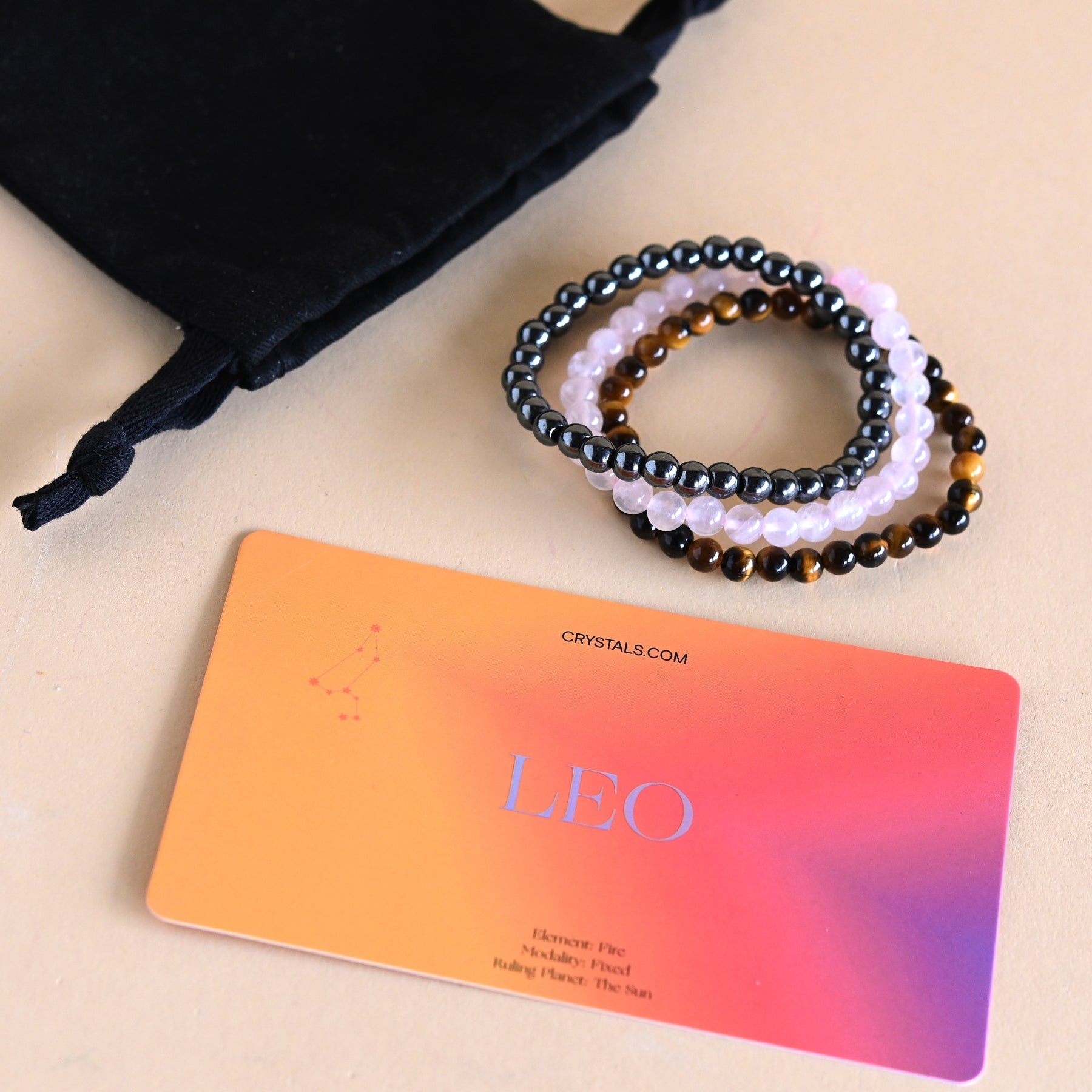 CRYSTALS.COM Leo Bracelet Trio