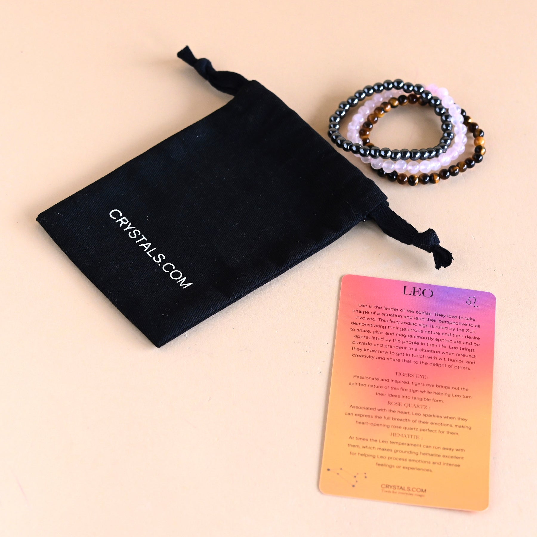 CRYSTALS.COM Leo Bracelet Trio