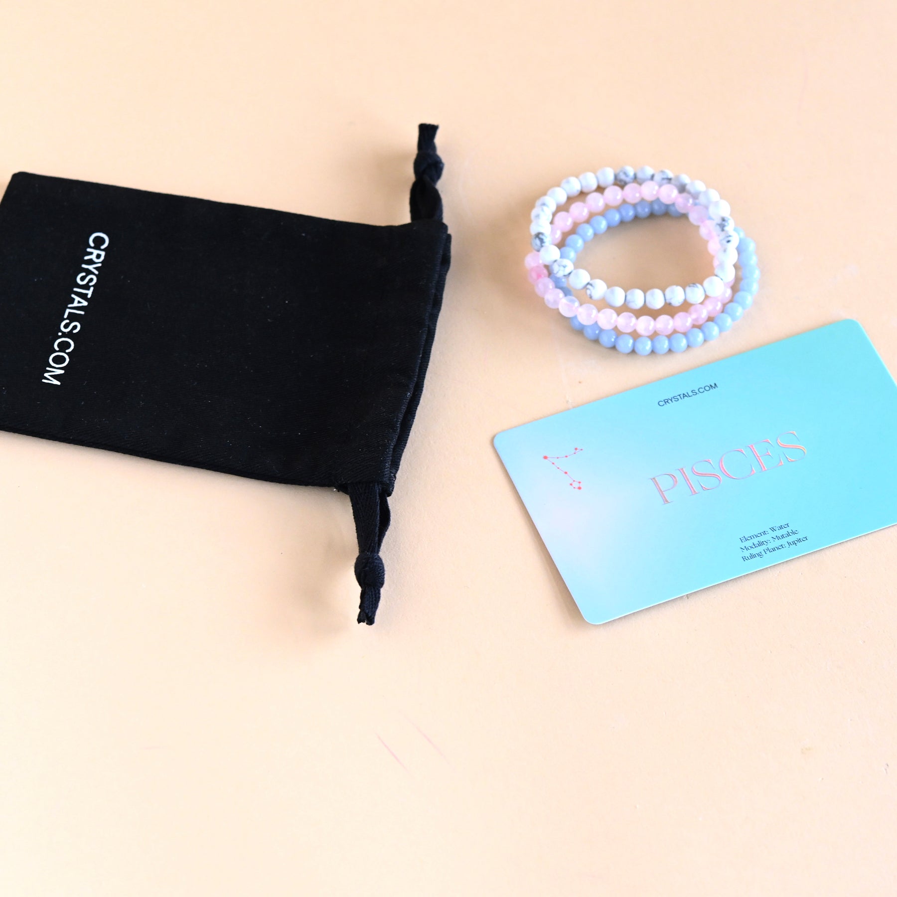 CRYSTALS.COM Pisces Bracelet Trio