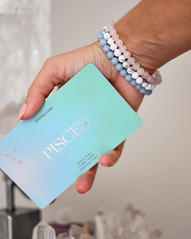 CRYSTALS.COM Pisces Bracelet Trio
