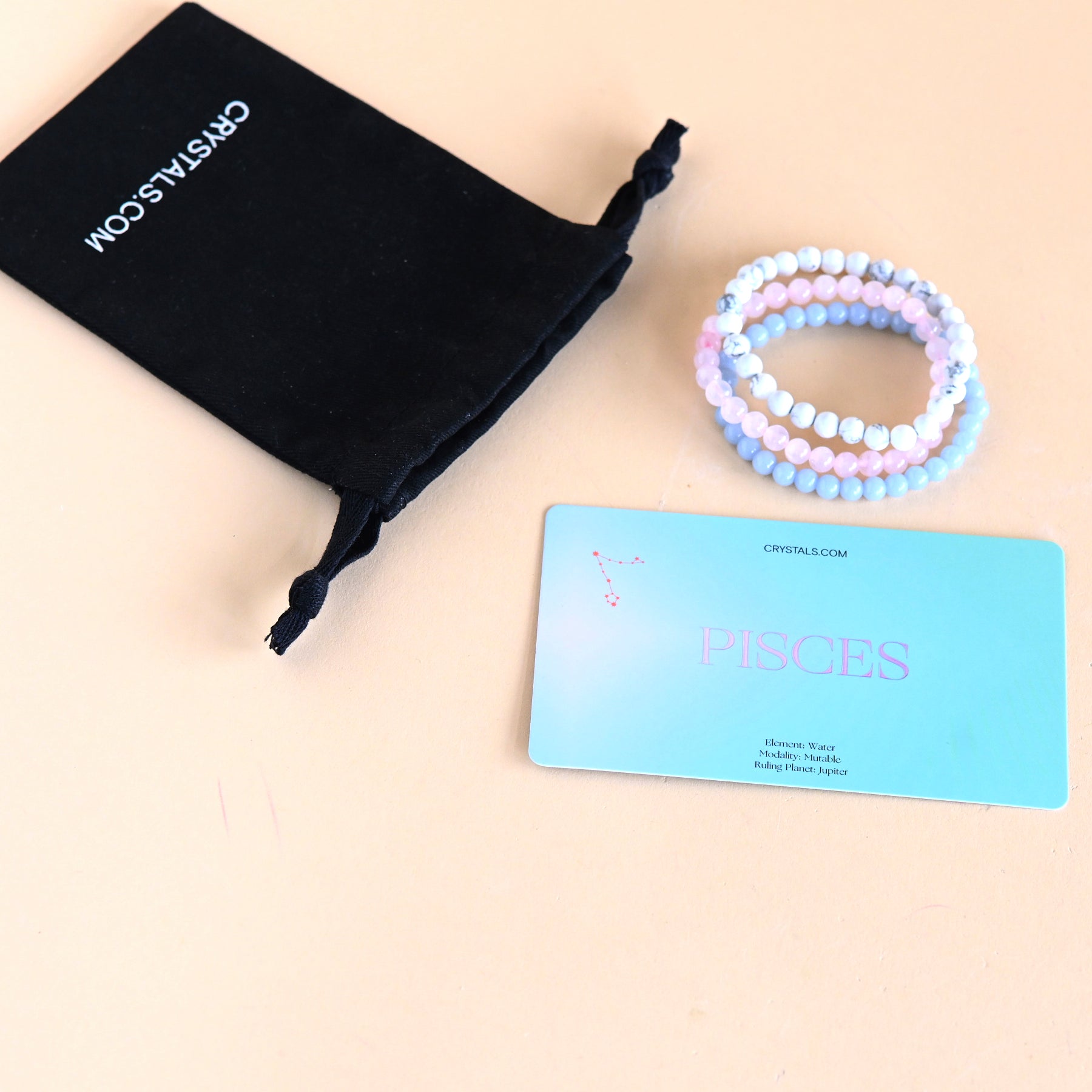 CRYSTALS.COM Pisces Bracelet Trio