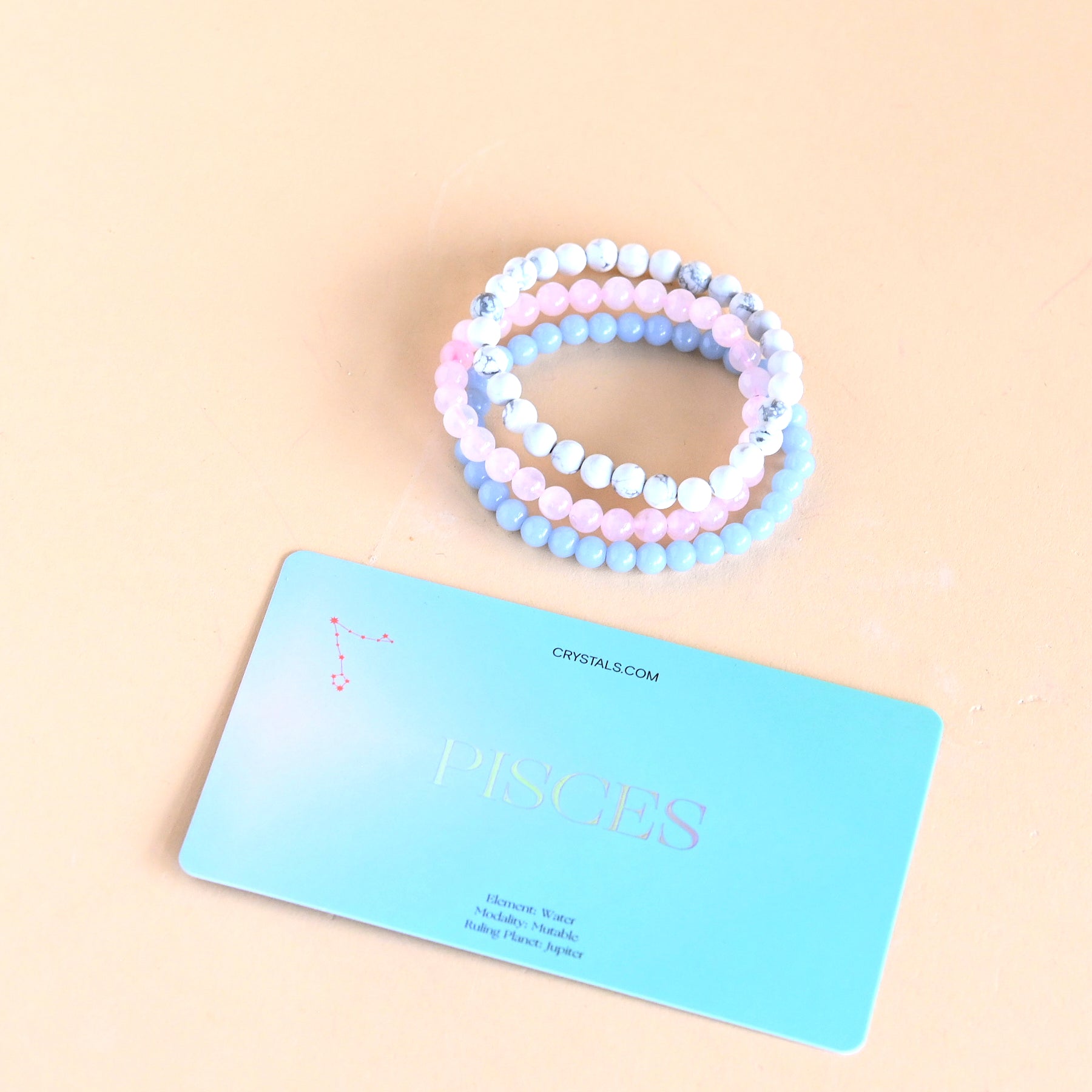 CRYSTALS.COM Pisces Bracelet Trio
