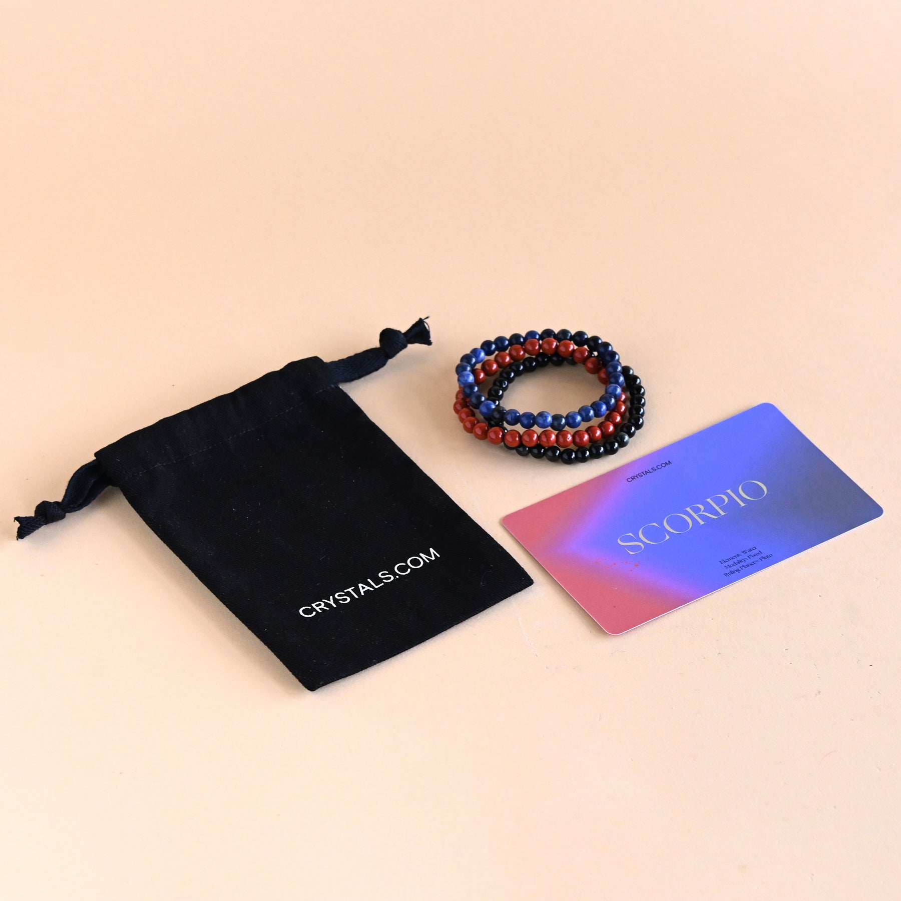CRYSTALS.COM Scorpio Bracelet Trio
