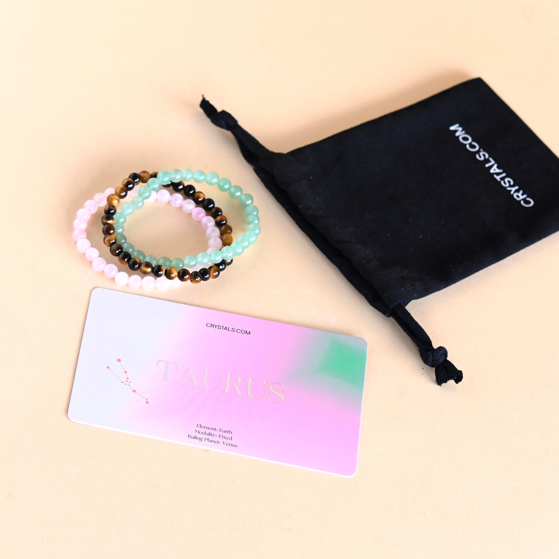 CRYSTALS.COM Taurus Bracelet Trio