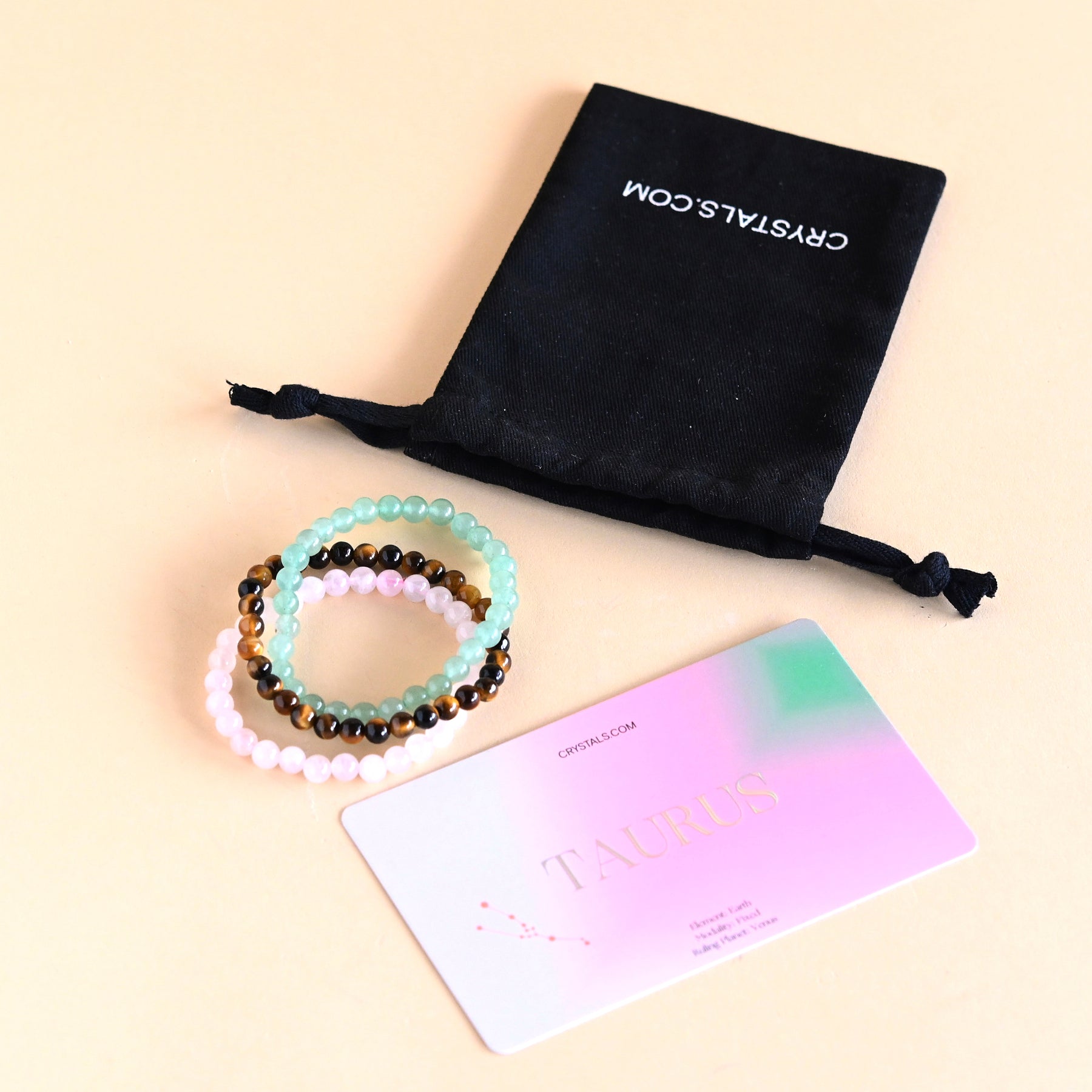 CRYSTALS.COM Taurus Bracelet Trio