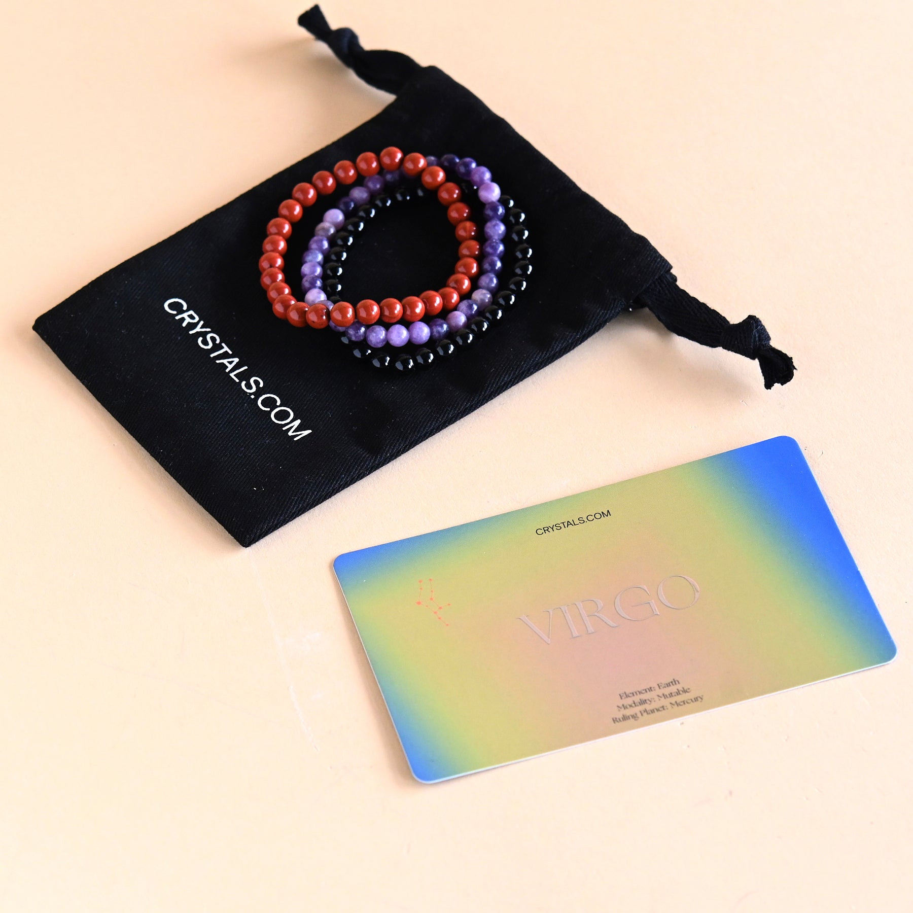 CRYSTALS.COM Virgo Bracelet Trio