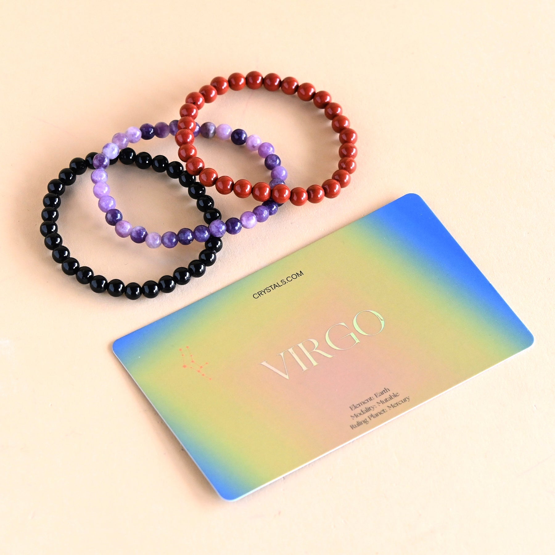 CRYSTALS.COM Virgo Bracelet Trio