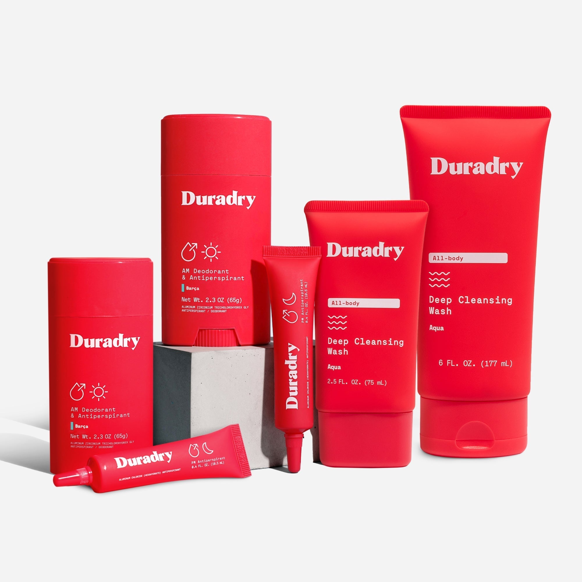 Duradry 3 - Step System - Stop Excessive Sweating