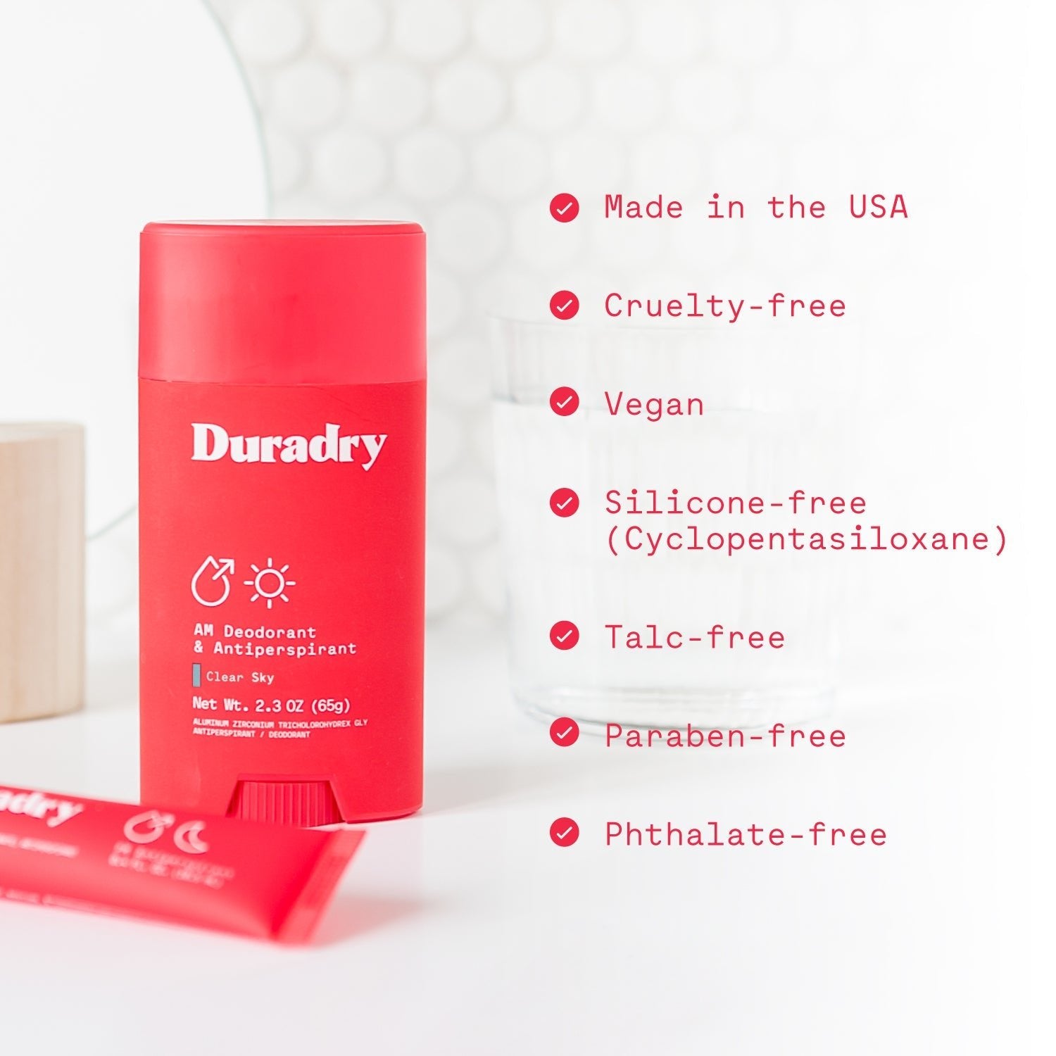 Duradry Antiperspirant Deodorant Stick