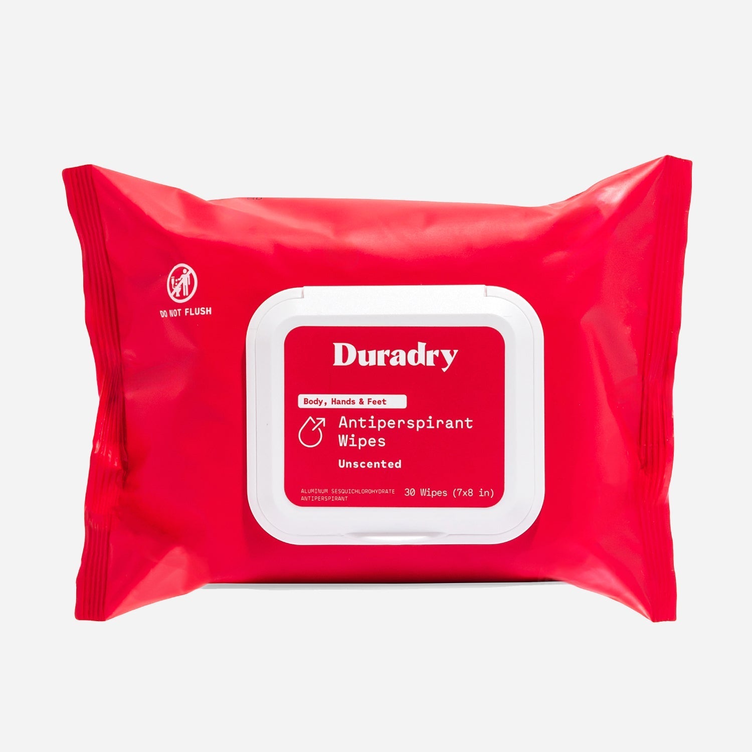 Duradry Whole Body Antiperspirant Wipes
